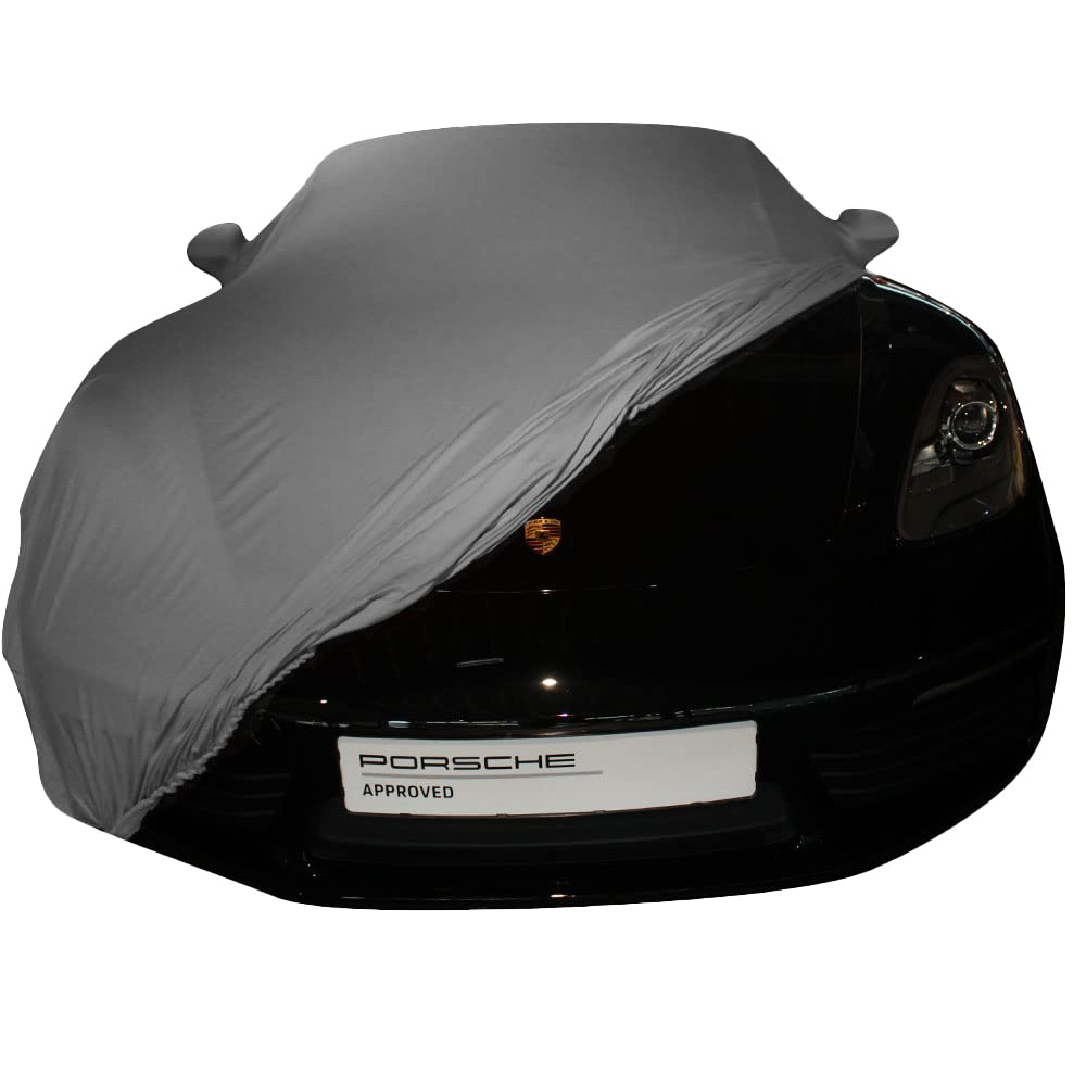 Star Cover Indoor Autoabdeckung kompatibel mit Porsche Boxster 718 mit Spiegeltaschen SUPER Soft Stretch Star Cover Indoor Autoabdeckung kompatibel mit Porsche Boxster 718 mit Spiegeltaschen SUPER Soft Stretch von Star Cover