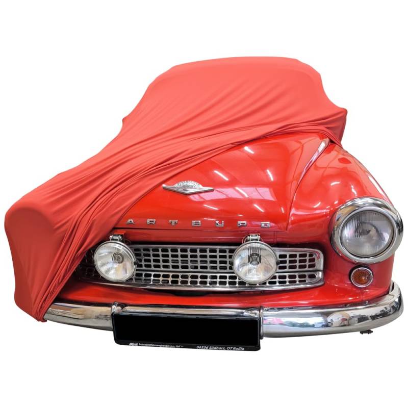 Star Cover Indoor Autoabdeckung kompatibel mit Wartburg 311 SUPER Soft Stretch von Star Cover