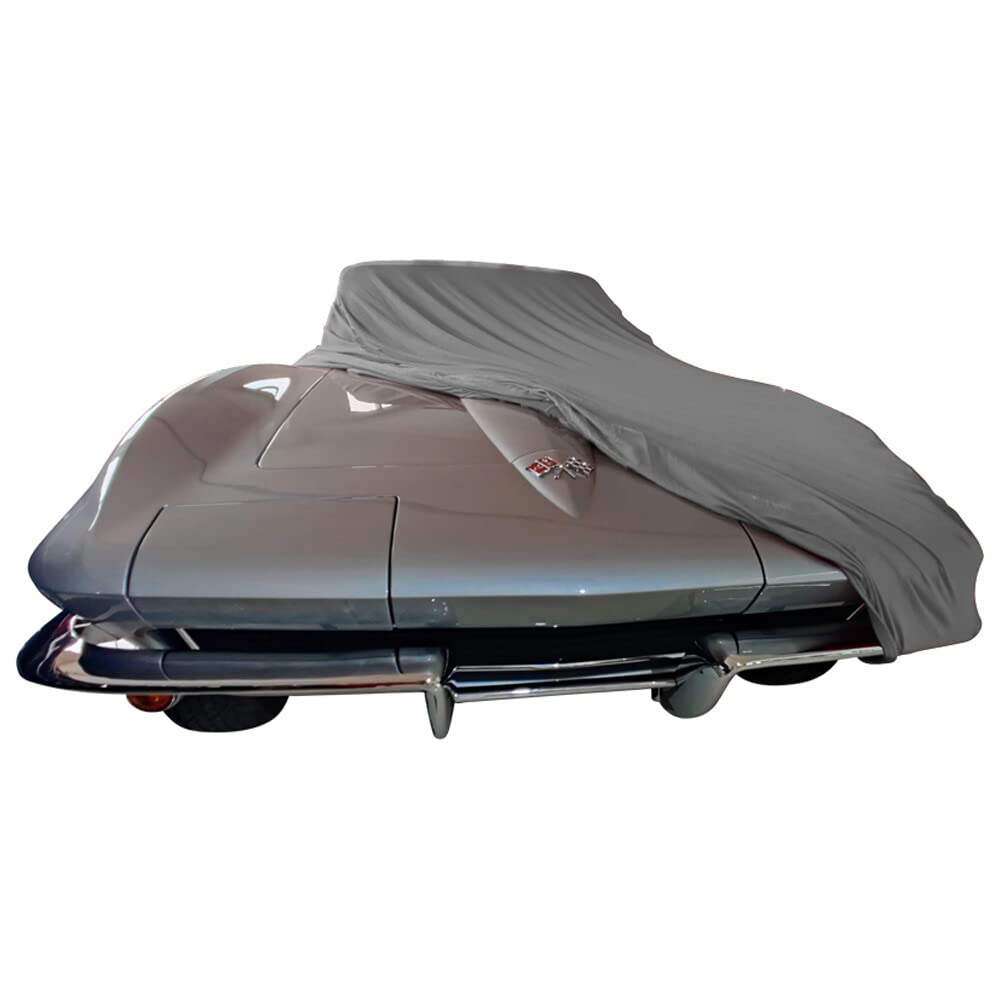 Star Cover Indoor Autoabdeckung passend für Corvette C2 Cover SUPER Soft Stretch von Star Cover