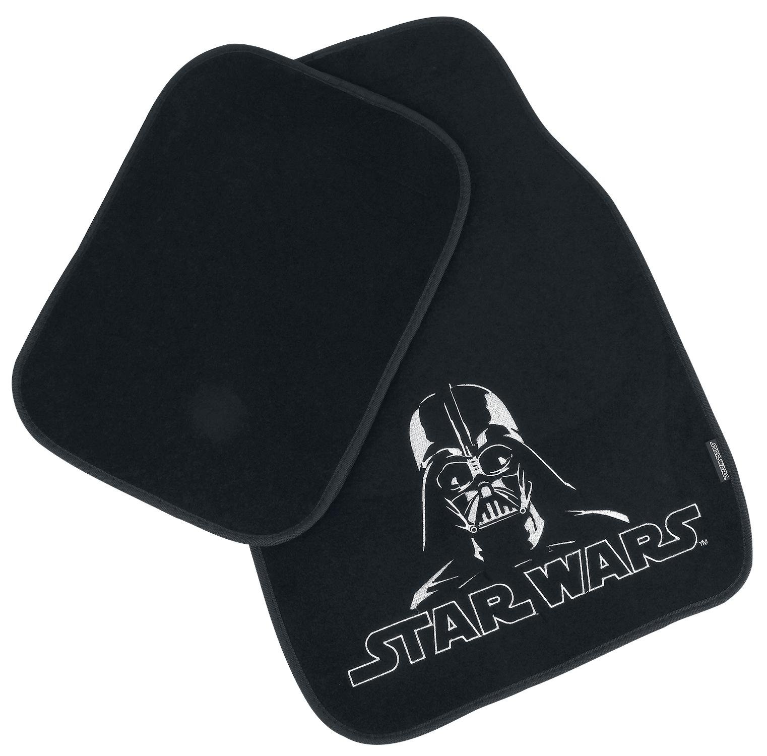 Star Wars Auto Fußmatten Set bestickt 4-teilig, Auto Teppich universal, Automatte rutschfest, Stoffmatten passend für fast alle Fahrzeugtypen Star Wars Auto Fußmatten Set bestickt 4-teilig, Auto Teppich universal, Automatte rutschfest, Stoffmatten passend für fast alle Fahrzeugtypen von Star Wars