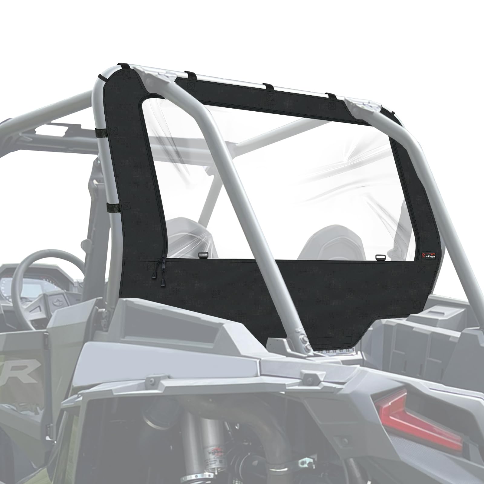 StarknightMT RZR Weiche Heckscheibe Kompatibel mit Polaris RZR XP 1000/4 1000/XP Turbo/XP 4 Turbo RZR Rückscheibe RZR Zubehör Rückstaubscheibe StarknightMT RZR Weiche Heckscheibe Kompatibel mit Polaris RZR XP 1000/4 1000/XP Turbo/XP 4 Turbo RZR Rückscheibe RZR Zubehör Rückstaubscheibe von StarknightMT