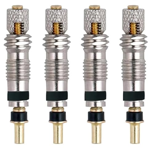 16-teiliges Fahrradventil-Reparaturset – Presta Ventilkerne, Adapter, Ventilschlüssel, Ventilkappen für Französische Ventile, Schutzkappen für Sclaverandventile, Ideal für Fahrradwartung (12 Pcs) von Starkvista