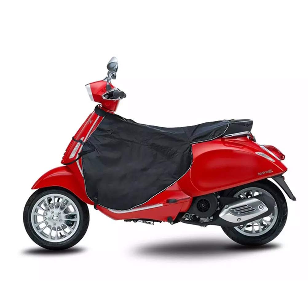 Stecto Scooter Beinabdeckung Scooter, verdickte Motorradbeindecke, winddicht, Regenschutz, mit reflektierendem Band, schützt die Beine und Knie im Winter Fahrer Stecto Scooter Beinabdeckung Scooter, verdickte Motorradbeindecke, winddicht, Regenschutz, mit reflektierendem Band, schützt die Beine und Knie im Winter Fahrer von Stecto