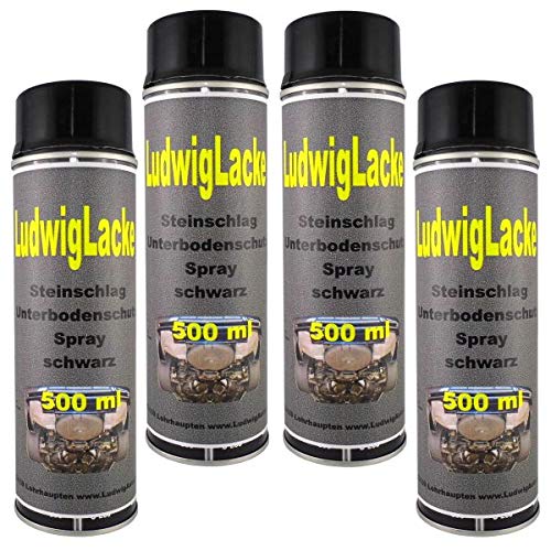 Steinschlagschutz Unterbodenschutz 4 x 500 ml Spray Schwarz Steinschlagschutz Unterbodenschutz 4 x 500 ml Spray Schwarz von Steinschlagschutz Unterbodenschutz