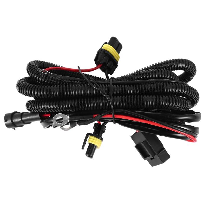 Steowsey 1 StüCke Auto Scheinwerfer Relais Kabel H11 880 Relais Adapter VerläNgerung Kabel 40A Led Licht und Halogen Scheinwerfer Stecker von Steowsey