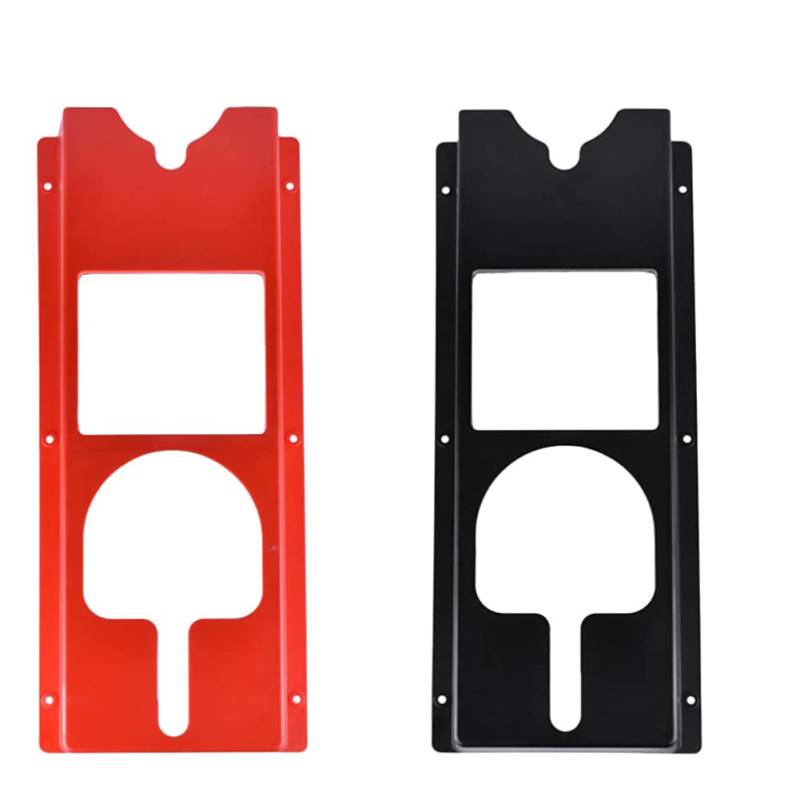 Steowsey 1 Stück Autowerkstatt-Regale Zum Aufhängen, Polierergestell, Polierer-Pegboard, Schwarz + Rot von Steowsey