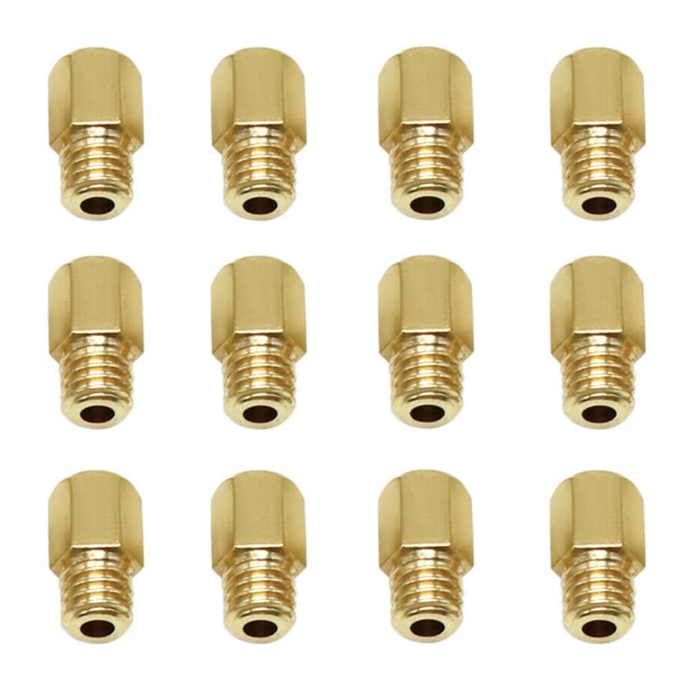 Steowsey 12 StüCke Motorrad Vergaser HauptdüSe Vergaser HauptdüSe Gauge DüSe für VM TM 90-200 Steowsey 12 StüCke Motorrad Vergaser HauptdüSe Vergaser HauptdüSe Gauge DüSe für VM TM 90-200 von Steowsey
