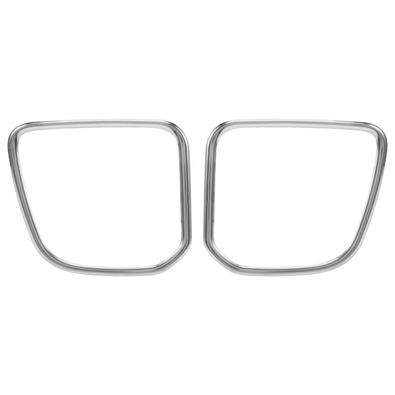 Steowsey 2 STÜCKE Rostfreier Stahl Trinken Becher Halter Ring Trim Armaturenbrett Aufbewahrung Box Trim für Freed GB5/6/7/8 2016+ von Steowsey