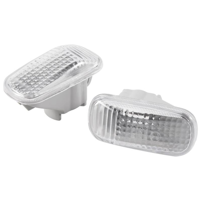 Steowsey 2 StüCke Auto Seite Seite Baffle Blinker Licht Lampenschirm Shell Shell Abdeckung GehäUse Passend für 2002-2005 34301-S5H-T02 von Steowsey