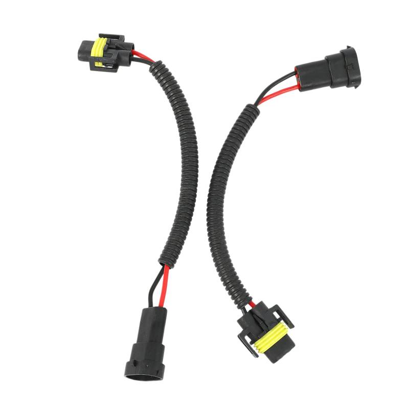 Steowsey 2 Stücke 9006 Bis H11 H8 Scheinwerfer Scheinwerfer Umwandlung Stecker Verdrahtung Kabelbaum Stecker Kabel Buchse Stecker Reparatur Kit von Steowsey