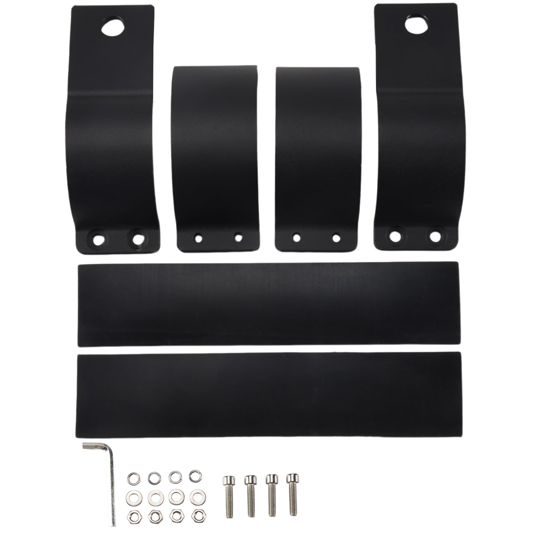 Steowsey 2X 3 76-81 Mm Bar ÜBerrolle KäFig Halterung Klemmen LED Arbeit Scheinwerfer Halter für SUV ATV Motorrad Boot Steowsey 2X 3 76-81 Mm Bar ÜBerrolle KäFig Halterung Klemmen LED Arbeit Scheinwerfer Halter für SUV ATV Motorrad Boot von Steowsey