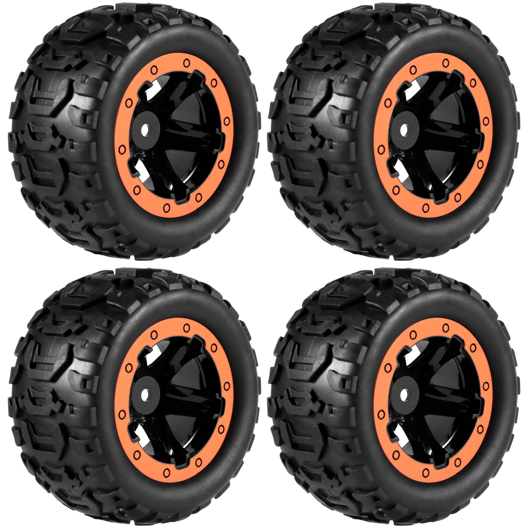 Steowsey 4 StüCk GroßEs Reifen Verbreiterung Rad für 144001 124016 124018 124019 12428 16889 RC Auto Upgrade Teile,1 von Steowsey