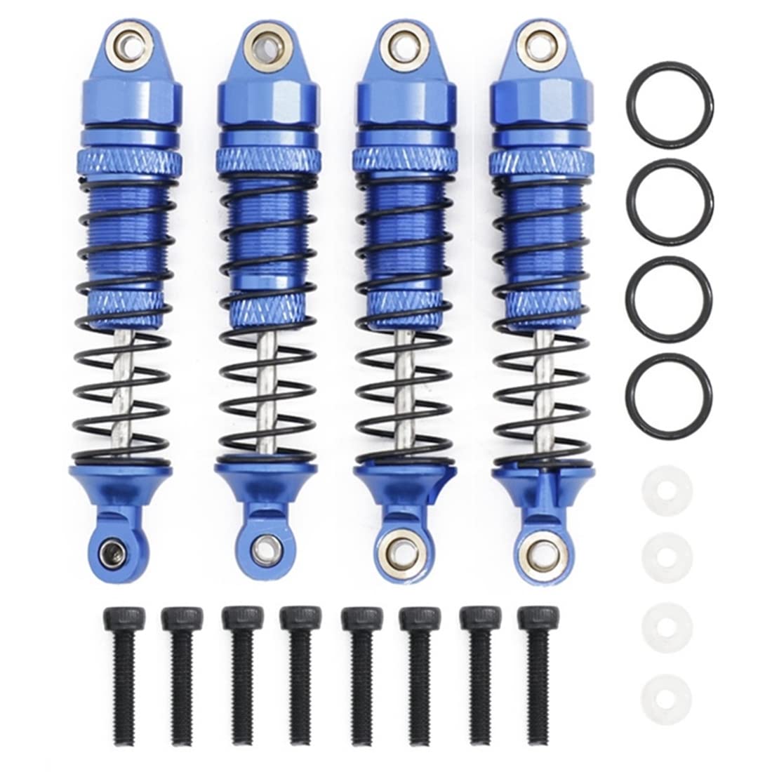Steowsey 4 StüCk StoßDäMpfer Vorne und Hinten Aus Metall für LaTrax Teton Desert Prerunner 1/18 RC Truck Car Upgrade Parts,B Steowsey 4 StüCk StoßDäMpfer Vorne und Hinten Aus Metall für LaTrax Teton Desert Prerunner 1/18 RC Truck Car Upgrade Parts,B von Steowsey