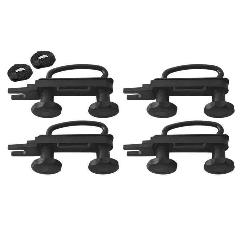 Steowsey 4 StüCke Auto Dach GepäCk ZubehöR Van ZubehöR Kit Dach Box Halterung ZubehöR Kit von Steowsey