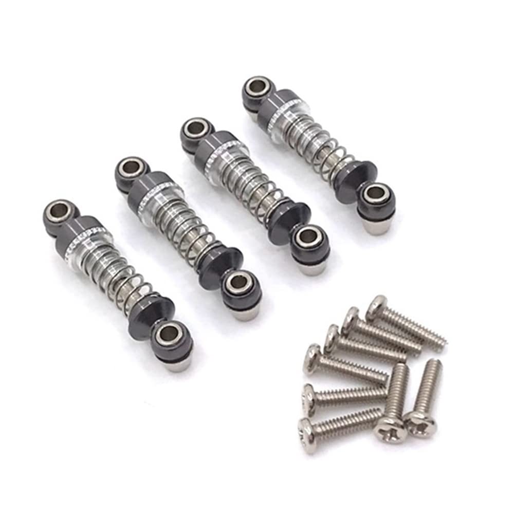 Steowsey 4 StüCke Metall Stoß DäMpfer DäMpfer für 284131 K969 K979 K989 K999 P929 P939 1/28 RC Auto Upgrade ZubehöR Teile, Steowsey 4 StüCke Metall Stoß DäMpfer DäMpfer für 284131 K969 K979 K989 K999 P929 P939 1/28 RC Auto Upgrade ZubehöR Teile, von Steowsey