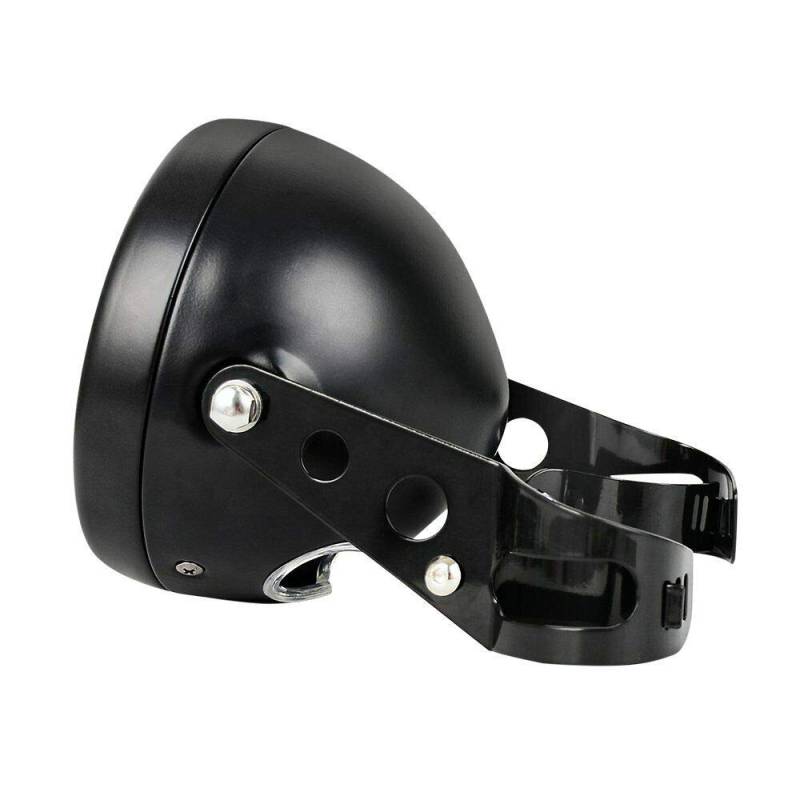 Steowsey 5,75 Scheinwerfer Lampen GehäUse, Universal Motorrad Scheinwerfer Lampen Schirm mit Halterung von Steowsey