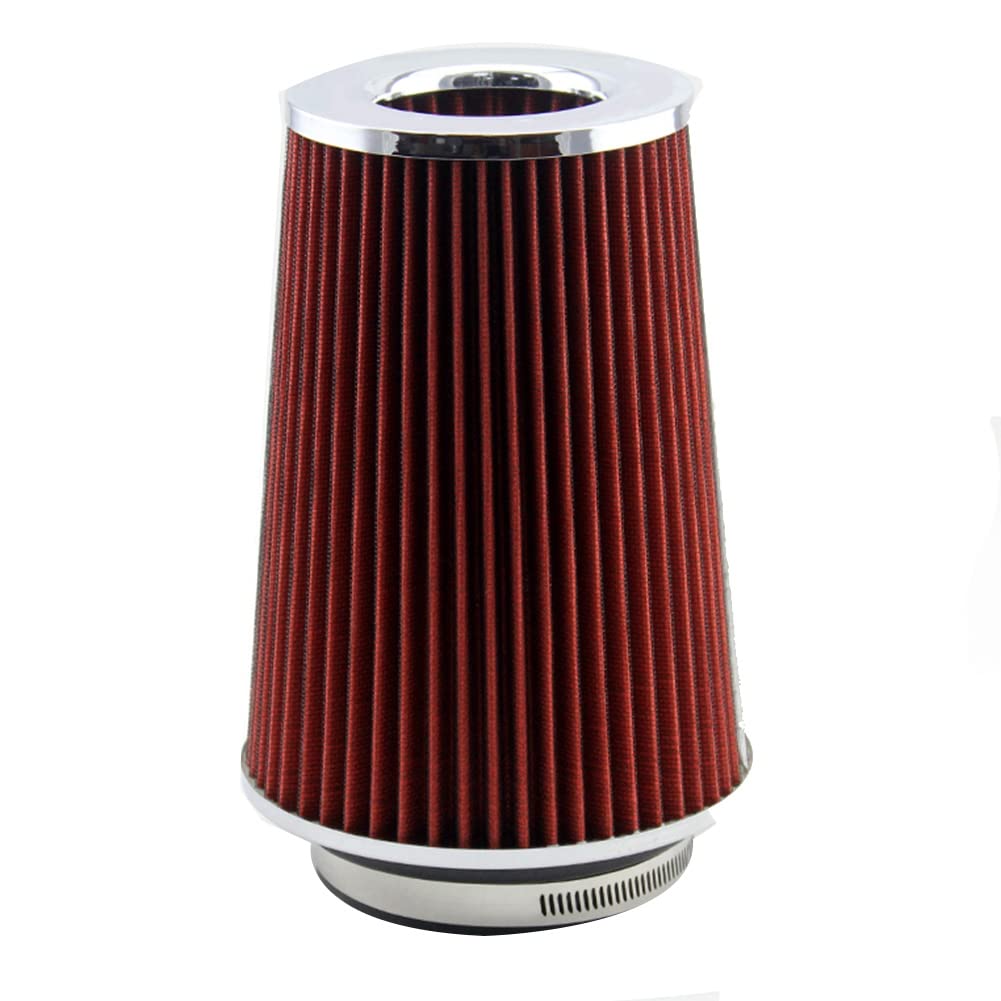 Steowsey 76 Mm Auto-Lufteinlass, Pilzkopf, Universalfilter, Luftfilter, AutozubehöR Steowsey 76 Mm Auto-Lufteinlass, Pilzkopf, Universalfilter, Luftfilter, AutozubehöR von Steowsey