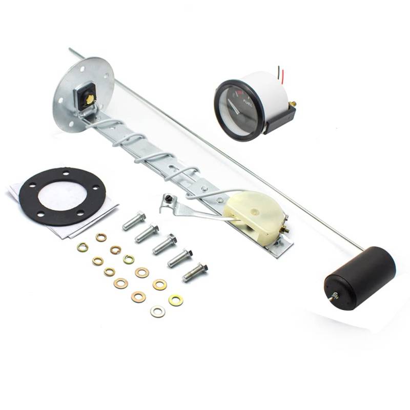 Steowsey Auto Fuel Level Gauge 0-90Ohms 12V/24V ÖLtank Level 52Mm Universal Car Marine von Steowsey