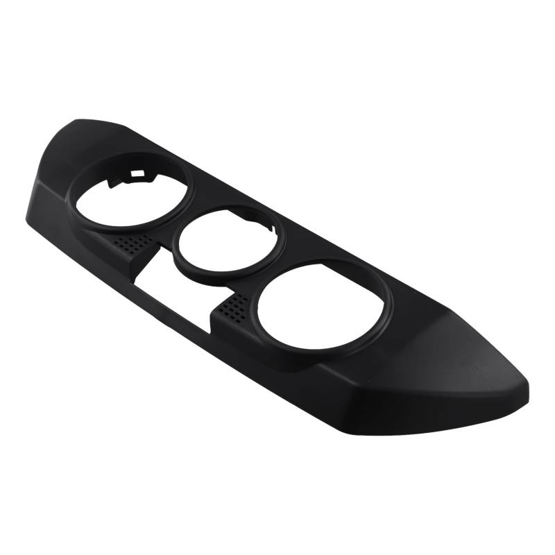 Steowsey Auto Schwarz Front Dashboard AC Heizung Steuerung Paneel Trim Abdeckung Kappe Passend für 9N 2002-2010 6Q0820075C 1QA von Steowsey