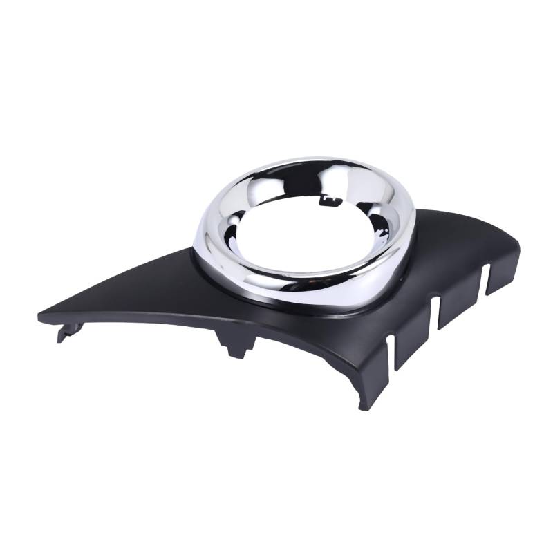 Steowsey Auto Vorne Links Nebelscheinwerfer Abdeckung Chrom Nebelscheinwerfer Rahmen Grill Autozubehör für 207 Sport 2006-2009 von Steowsey
