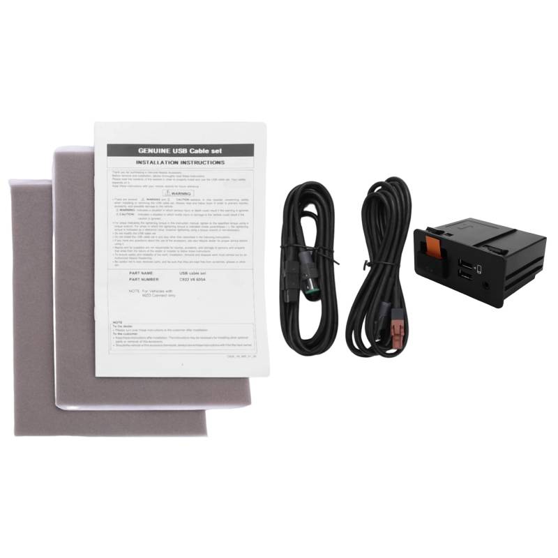 Steowsey FüR 2 3 6-3 -5-9 für Carplay Android USB Aux Miata Interface Port Hub Adapter TK78-66-9U0C 00008FZ34 von Steowsey