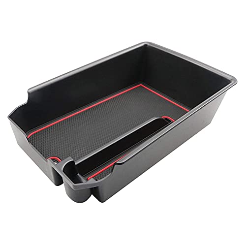 Steowsey FüR X3 G01 X4 G02 2018-2021 Auto Mittel Konsole Armlehne Box Aufbewahrung Box Paletten BehäLter BehäLter mit Gummi Matte von Steowsey