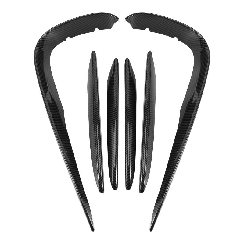 Steowsey Karbon Front StoßStange Spoiler Splitter Abdeckung KüHlergrill Luft BelüFtung Blende für E W213 Sport E63 2016 2017 2018 von Steowsey
