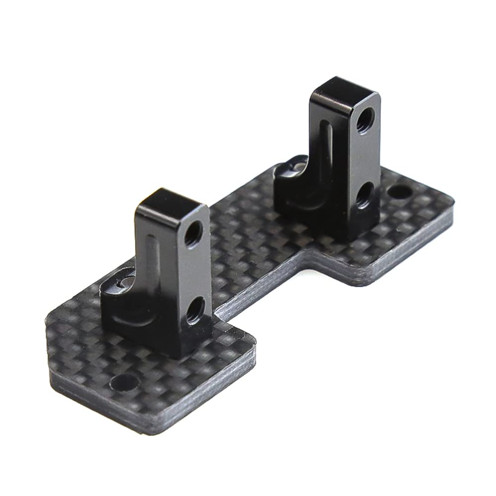 Steowsey Kohle Faser Servo Halterung Halter Achse Hoch Servo Feste Halterung für Axial SCX10 SCX10 II 90046 1/10 RC Crawler Auto Upgrade Teile Steowsey Kohle Faser Servo Halterung Halter Achse Hoch Servo Feste Halterung für Axial SCX10 SCX10 II 90046 1/10 RC Crawler Auto Upgrade Teile von Steowsey