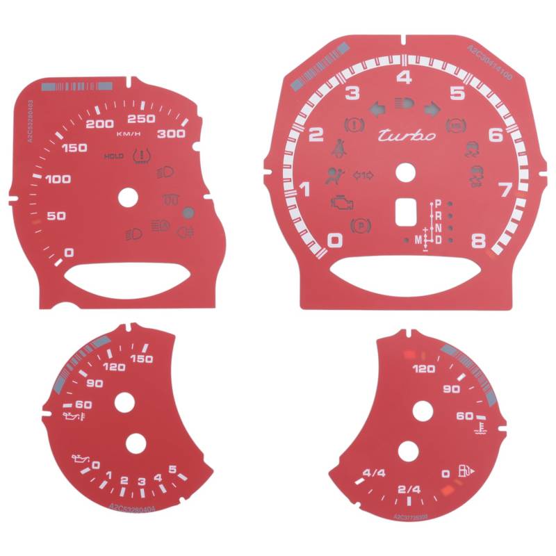 Steowsey MessgeräT Zifferblatt Facelift für 971 718 Paramera 911 991 Dash Cluster Overlay von Steowsey