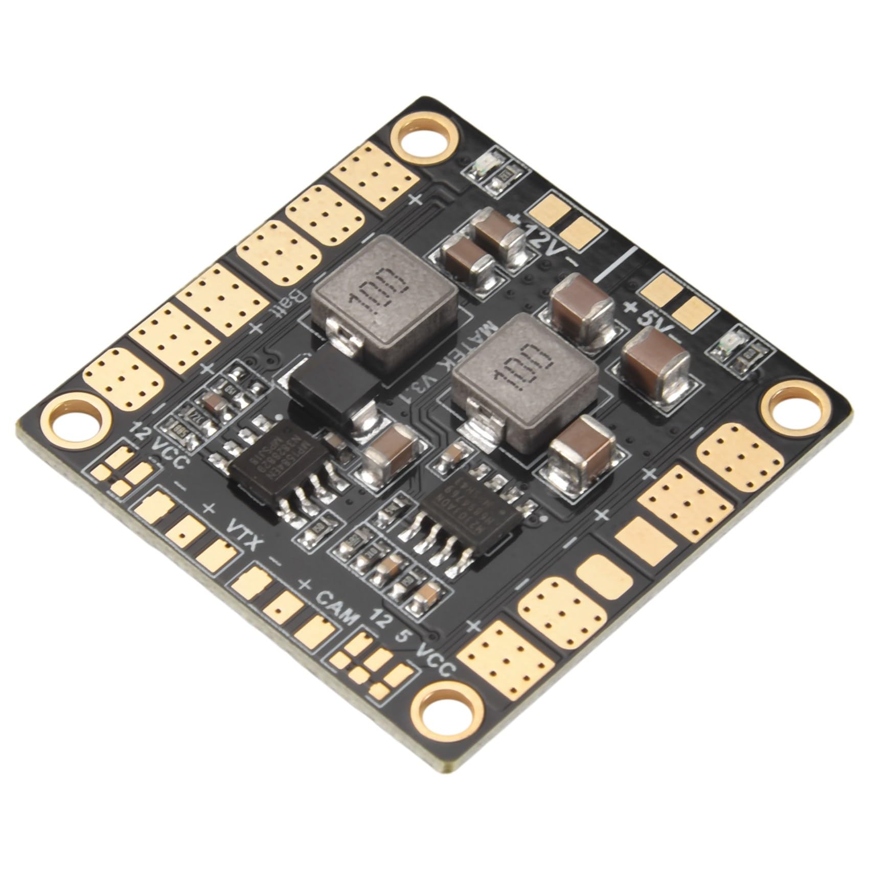 Steowsey Mini Power Hub Stromverteilungsplatine PDB mit BEC 5V & 12V für FPV QAV250 ZMR250 Multikopter Quadkopter Steowsey Mini Power Hub Stromverteilungsplatine PDB mit BEC 5V & 12V für FPV QAV250 ZMR250 Multikopter Quadkopter von Steowsey