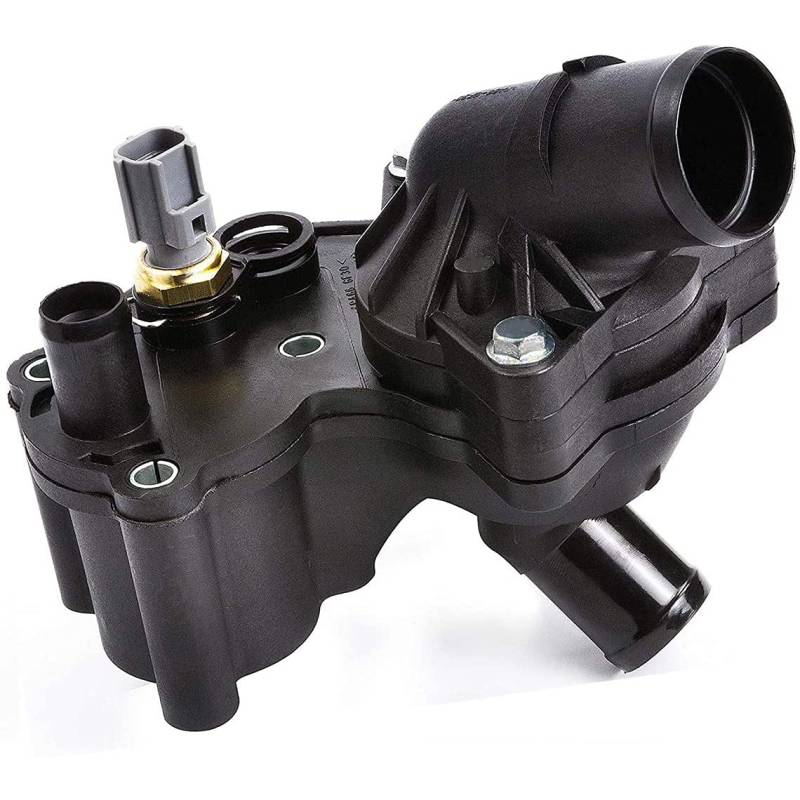 Steowsey Motor KüHlmittel Thermostat GehäUse mit Sensor für 4.0L 2005-2010 2L2Z-8592-902-210 von Steowsey