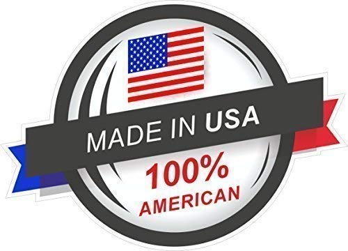 Sticar-it Ltd Made IN USA 100% American Vinyl Auto Fahrrad Aufkleber Abzeichen (Klein) 100x70mm Ca. von Sticar-it Ltd