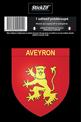 StickZif std12b selbstklebend Wappen Aveyron von StickZif