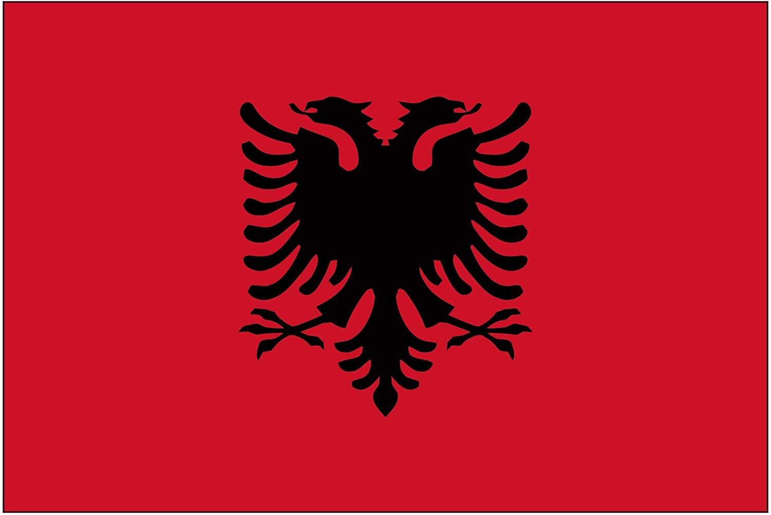 2er Set Albanien Albanische Albania Kosovo Adler Flagge Fahne Aufkleber Vinyl Stickers 2er Set Albanien Albanische Albania Kosovo Adler Flagge Fahne Aufkleber Vinyl Stickers von Sticker_Design_Shop