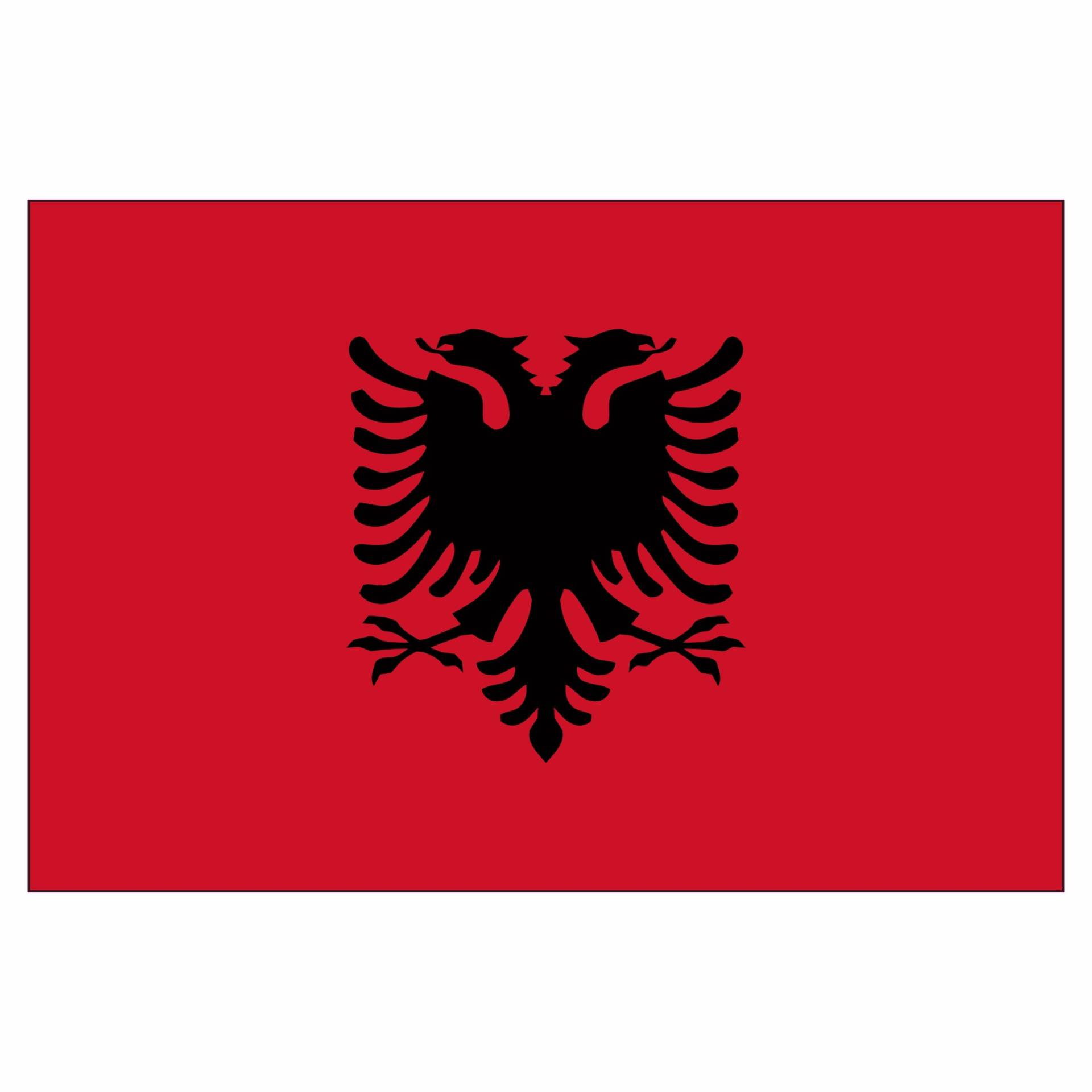2er Set Albanien Albanische Albania Kosovo Adler Flagge Fahne Aufkleber Vinyl Stickers von Sticker Design Shop
