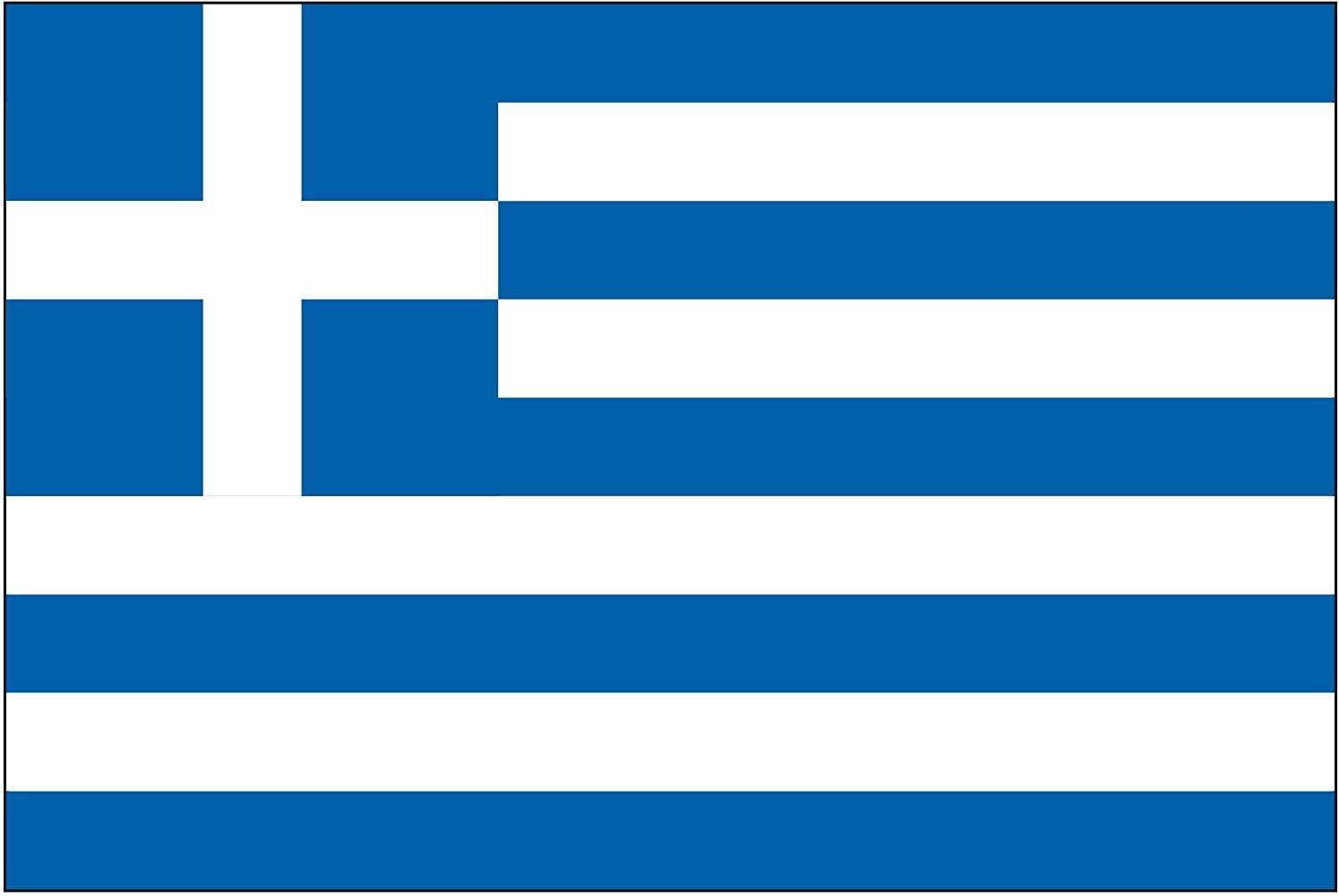 2er Set Griechenland Greece Flagge Fahne Aufkleber Vinyl Stickers 10cm 2er Set Griechenland Greece Flagge Fahne Aufkleber Vinyl Stickers 10cm von Sticker_Design_Shop