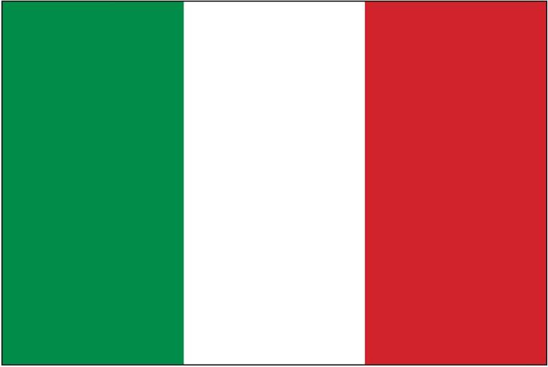 2er Set Italienische Italien Italian Flagge Fahne Aufkleber Vinyl Stickers 10cm von Sticker_Design_Shop