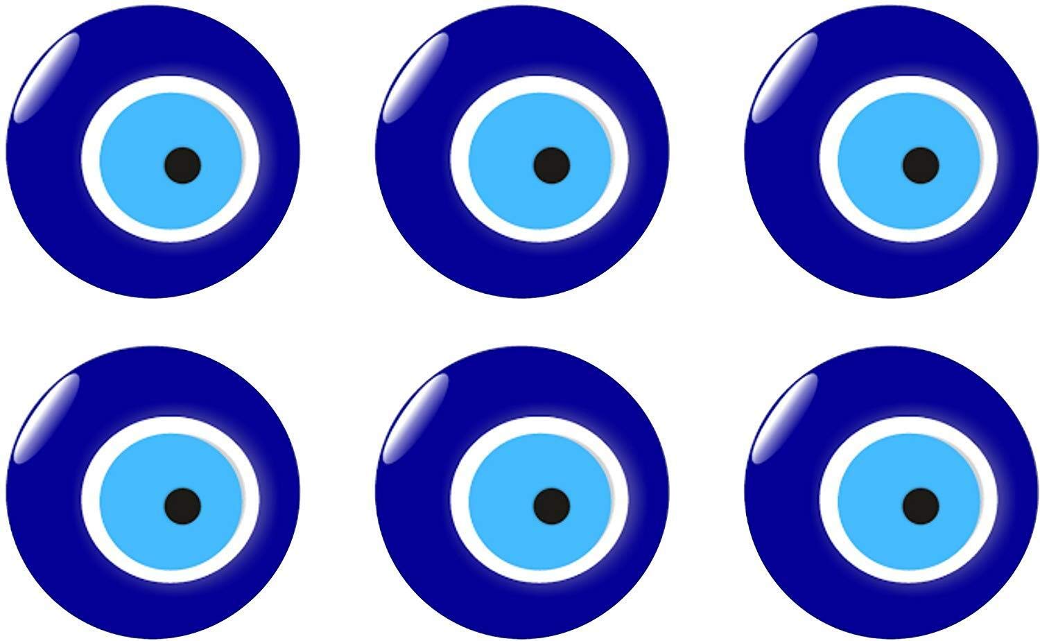 6er Set Nazar Boncuk Blaues Auge Evil Eye Sticker Aufkleber Auto Laptop Handy Türkiye 6er Set Nazar Boncuk Blaues Auge Evil Eye Sticker Aufkleber Auto Laptop Handy Türkiye von Sticker_Design_Shop