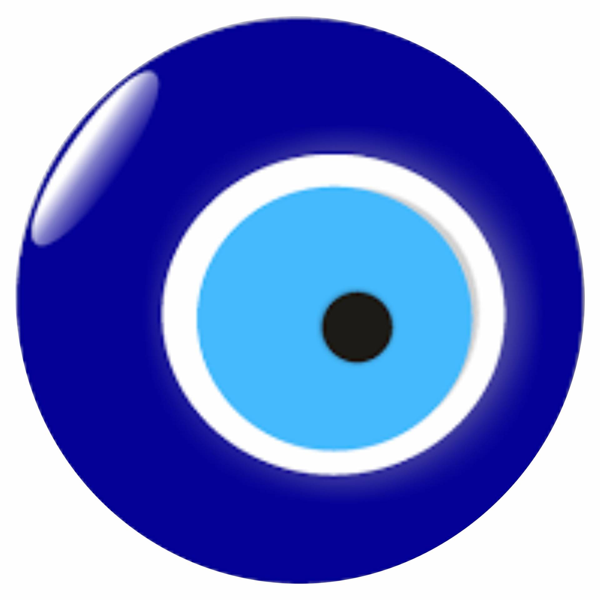 Nazar Boncuk Blaues Auge Evil Eye Sticker Aufkleber Auto Laptop Handy Türkiye von Sticker Design Shop