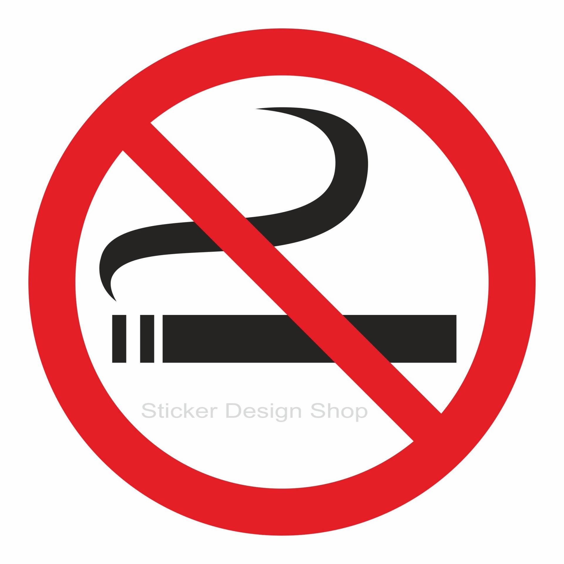 Ø 15cm Rauchen Verboten Schild Aufkleber Vinyl Sticker Rauchverbot Nichtraucher Ø 15cm Rauchen Verboten Schild Aufkleber Vinyl Sticker Rauchverbot Nichtraucher von Sticker Design Shop