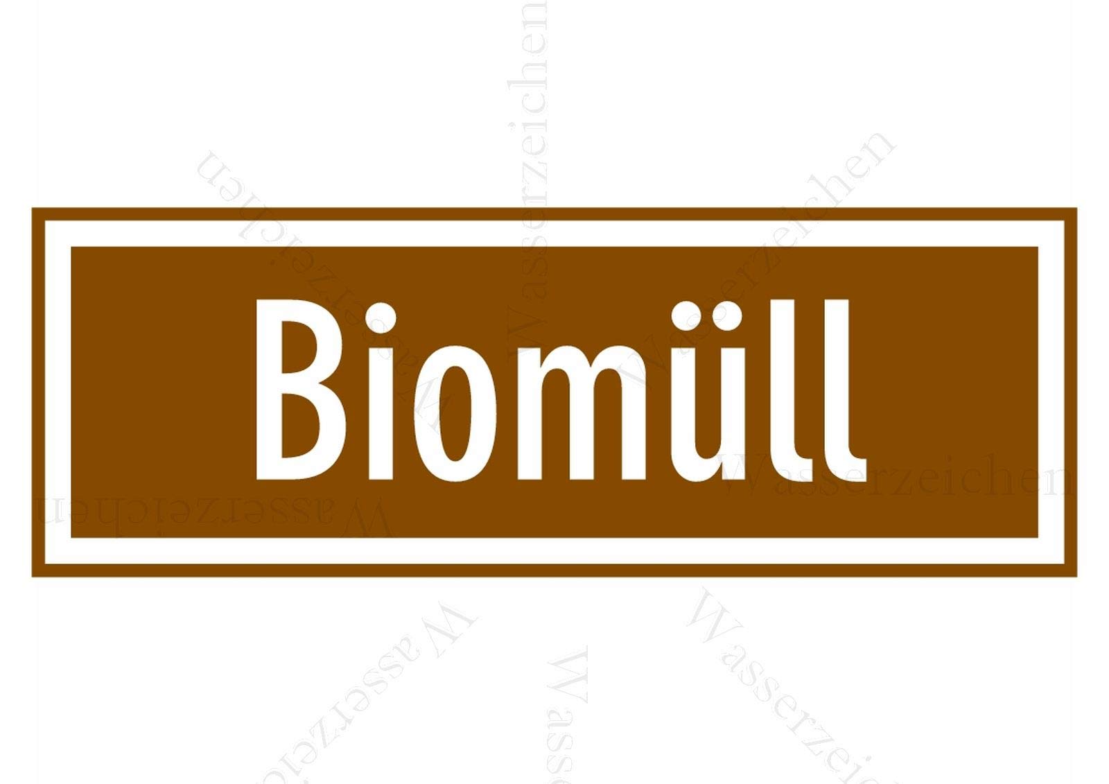 10cm! 2Stück!Aufkleber-Folie Wetterfest Made IN Germany Biomüll Bioabfälle kein Plastik Plastikbeutel Stopp OK S603 UV&Waschanlagenfest-Auto-Vinyl-Sticker Decal Profi Qualität 10cm! 2Stück!Aufkleber-Folie Wetterfest Made IN Germany Biomüll Bioabfälle kein Plastik Plastikbeutel Stopp OK S603 UV&Waschanlagenfest-Auto-Vinyl-Sticker Decal Profi Qualität von Sticker-Designs