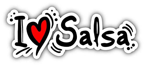 10cm! Klebe-Folie Wetterfest Made-IN-Germany Ich Liebe I Love Salsa Dance G2508 UV&Waschanlagenfest Auto-Aufkleber Sticker Decal 10cm! Klebe-Folie Wetterfest Made-IN-Germany Ich Liebe I Love Salsa Dance G2508 UV&Waschanlagenfest Auto-Aufkleber Sticker Decal von Sticker-Designs