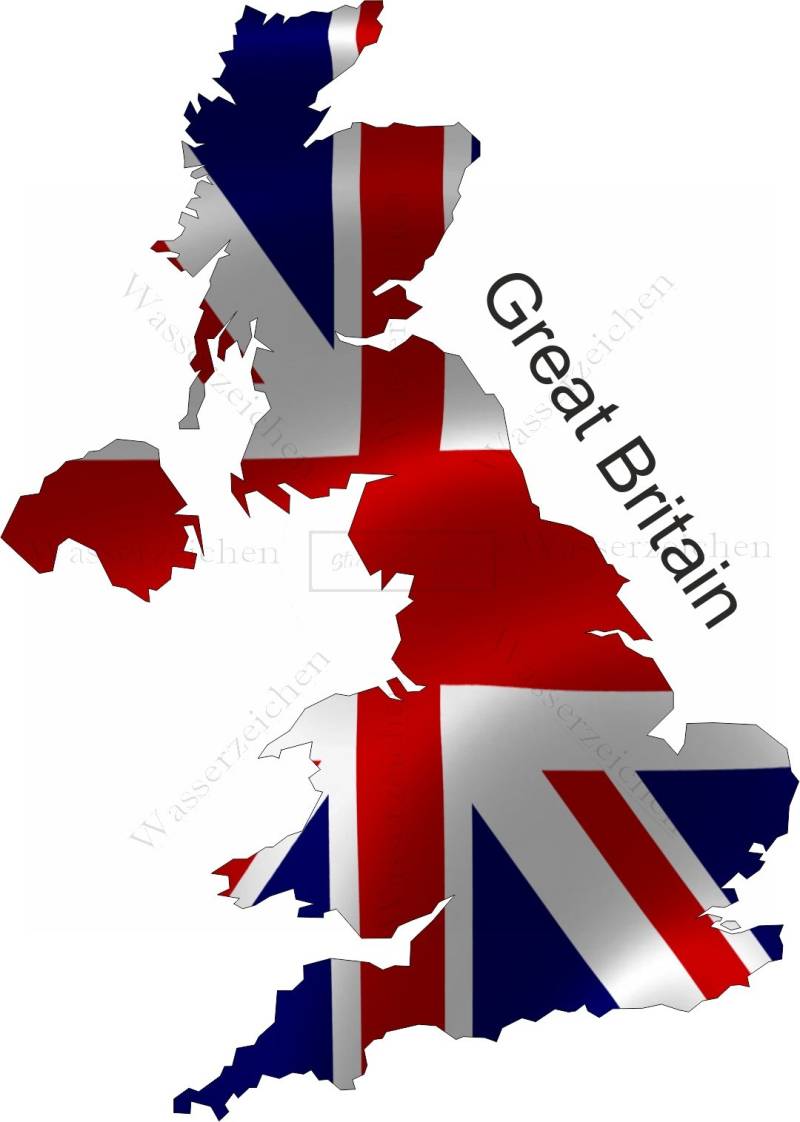 15cm! Aufkleber-Folie Wetterfest Made IN Germany Großbritanien England Great Britain UV&Waschanlagenfest Auto-Sticker Decal Fahne Flagge Wappen FD58 Profi Qualität Digital-Schnitt! von Lupsty