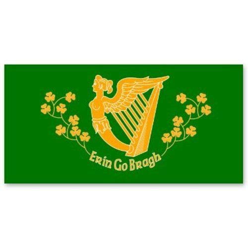 15cm! Klebe-Folie Wetterfest Made-IN-Germany Erin Go Bragh Irland Immer L445 UV&Waschanlagenfest Auto-Aufkleber Sticker Decal von Sticker-Designs