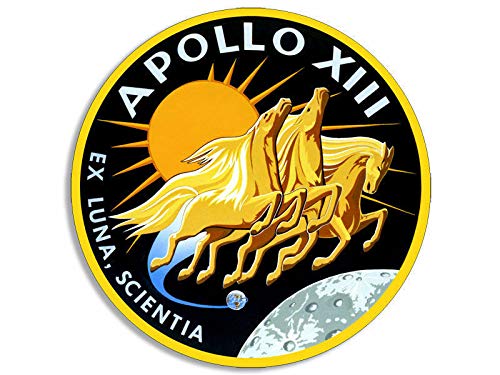Sticker-Designs 10cm! Klebe-Folie Wetterfest Made-IN-Germany Apollo 13 Space UV&Waschanlagenfest Auto-Aufkleber Profi-Qualität! F3538 Sticker-Designs 10cm! Klebe-Folie Wetterfest Made-IN-Germany Apollo 13 Space UV&Waschanlagenfest Auto-Aufkleber Profi-Qualität! F3538 von Sticker-Designs