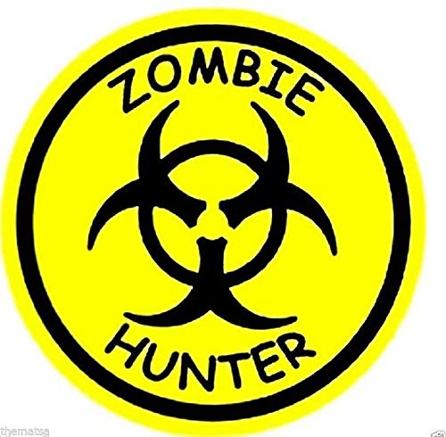 Sticker-Designs 10cm! Klebe-Folie Wetterfest Made-IN-Germany Zombie Hunter gelb Yellow UV&Waschanlagenfest Auto-Aufkleber Profi-Qualität! F3157 Sticker-Designs 10cm! Klebe-Folie Wetterfest Made-IN-Germany Zombie Hunter gelb Yellow UV&Waschanlagenfest Auto-Aufkleber Profi-Qualität! F3157 von Sticker-Designs