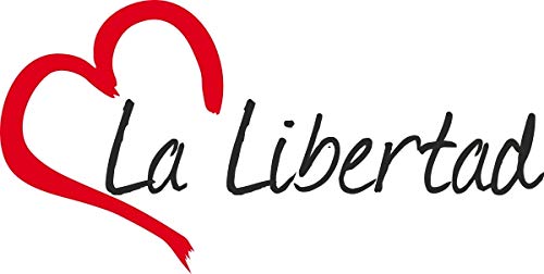 Auto Aufkleber Stadt La Libertad Ecuador Herz Sticker ca.8x16 cm konturgeschnitten von Boppon