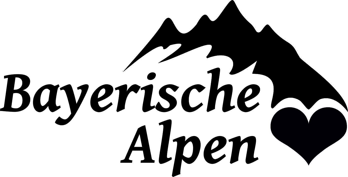 Stickerpalast 2X Auto Aufkleber BAYERISCHE Alpen Berg/Gebirge Deutschland | 12 cm konturgeschnitten von Stickerpalast