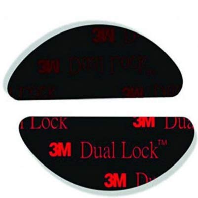 StickersLab - Klettband für Telepass Befestigung Original 3M Dual Lock Schwarz (4) von StickersLab