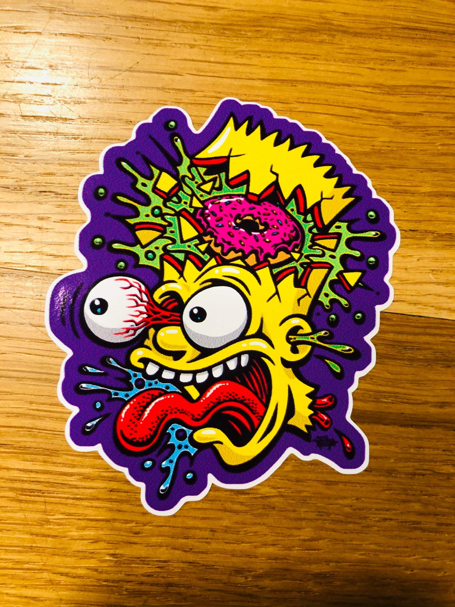 BART S. Brain Explosion Aufkleber Sticker Lustig Fun Spaß Tuning Kult OEM Mi479 von Stickerverticker